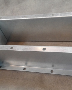 Bucket elevator pipe E80 130mm M&M